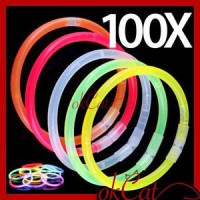 100 Pulseiras Luminosas